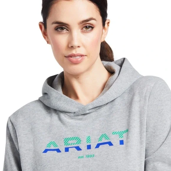 Womens nwt ariat 3D logo hoodie - Picture 2 of 4